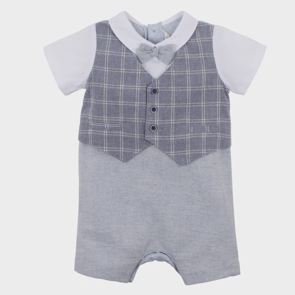 Edward Gentlemen Romper - Baby Clothes