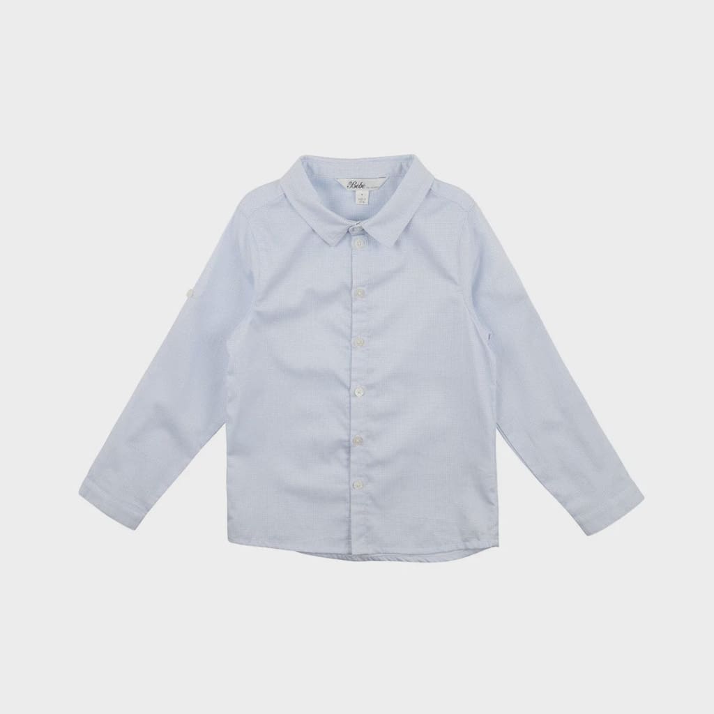 Edward Long Sleeve Shirt 3-7yrs - Clothing