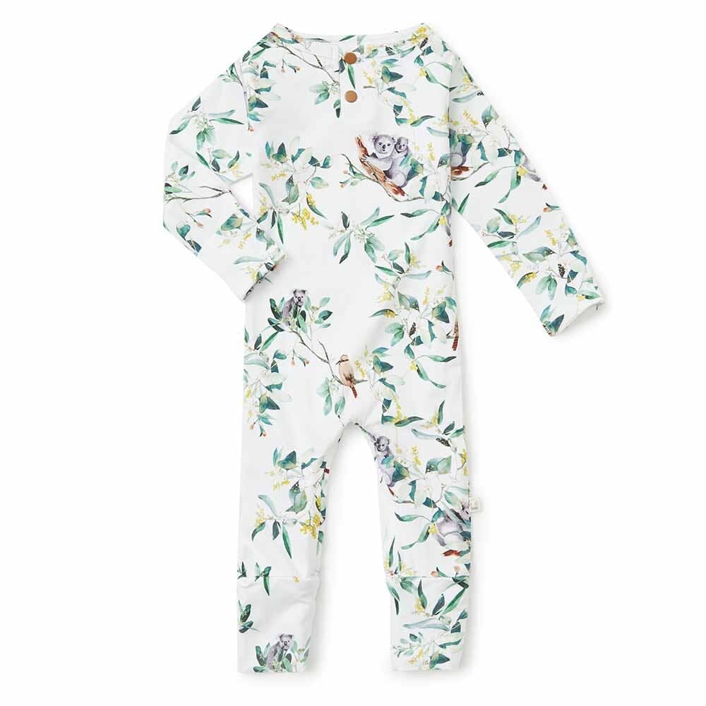 Eucalypt Organic Growsuit - Baby Boy Clothing