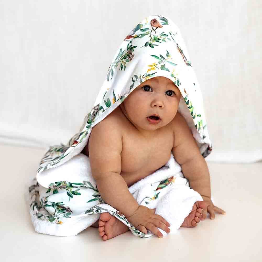 Eucalypt Organic Hooded Baby Towel - Baby