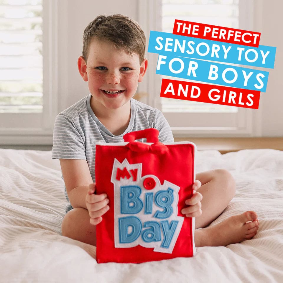 Fabric Activity Book - My Big Day (Red Cover) - Books