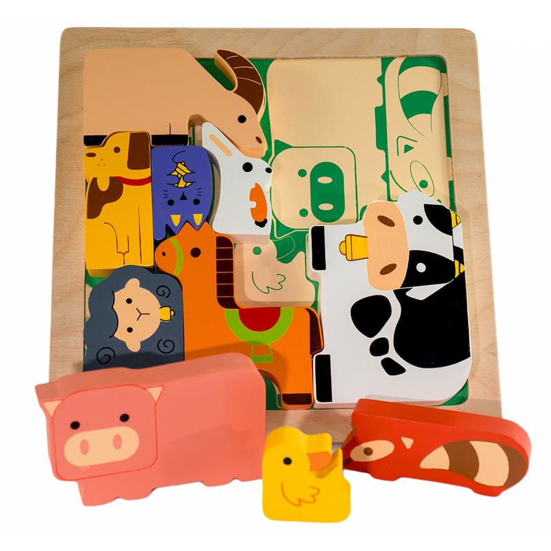 Farm Animal Chunky Puzzle - Puzzles