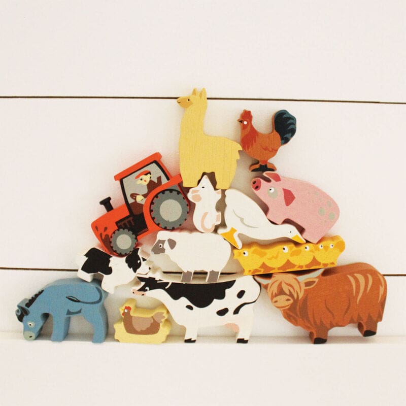 Farmyard Animals - Wooden Toys
