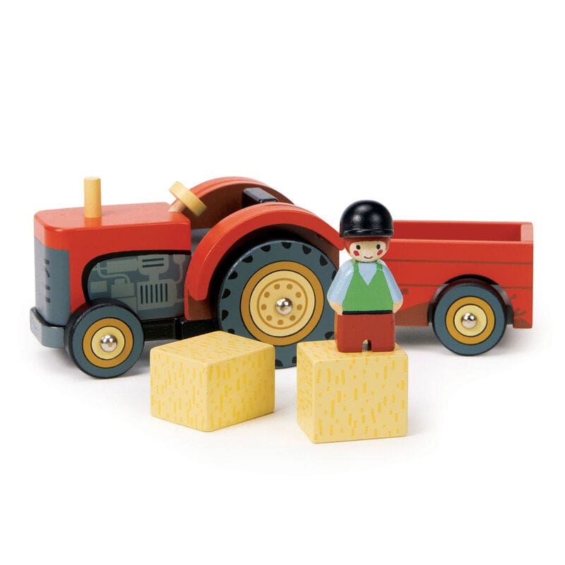 Farmyard Tractor - Wooden Toys