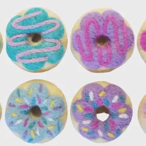 Felt Sprinkle Donuts - Kitchen Toys
