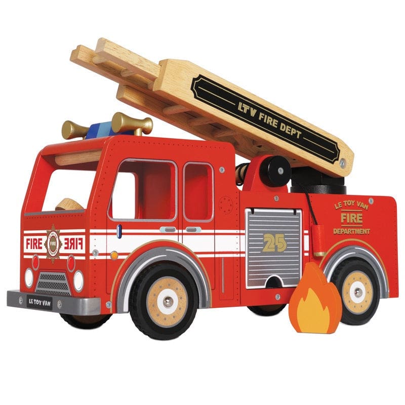 Fire Engine Set - Wooden Toys