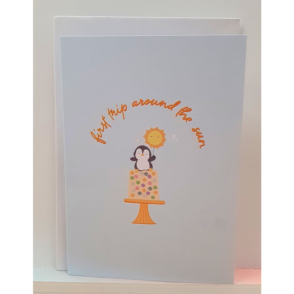 First Trip Around The Sun - Greeting Cards