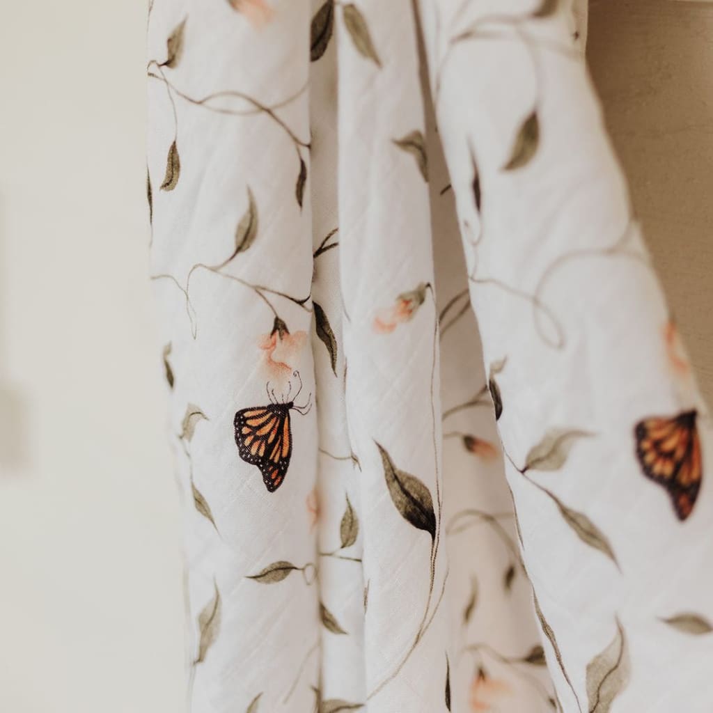Fly Away Butterfly Swaddle - Muslins &amp; Swaddle Wraps