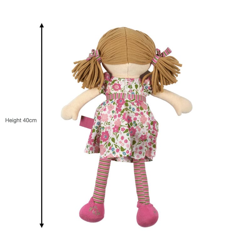 Fran Dames Doll with Light Brown Hair - Soft Toys