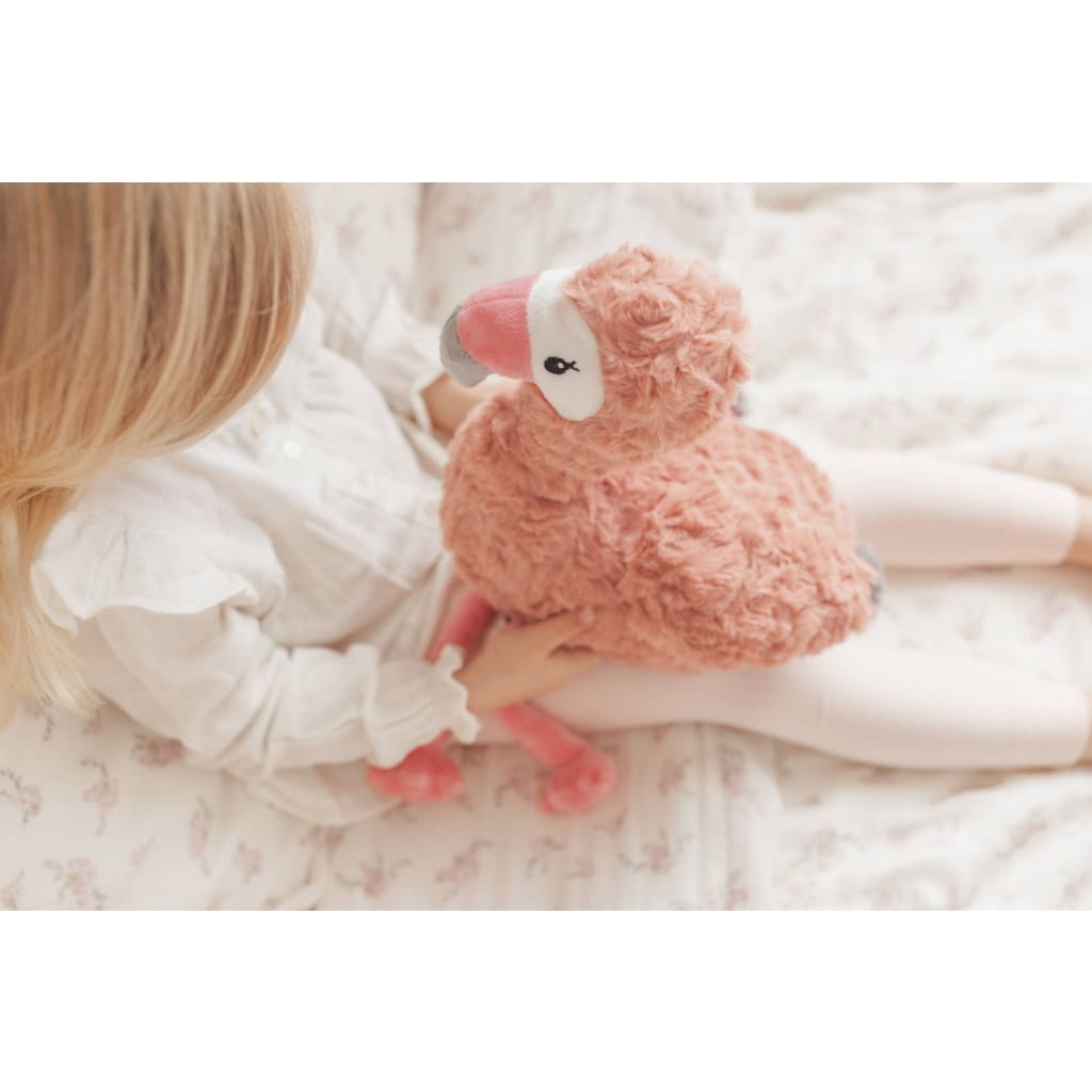 Francesca The Flamingo Weighted Toy - Soft Toys