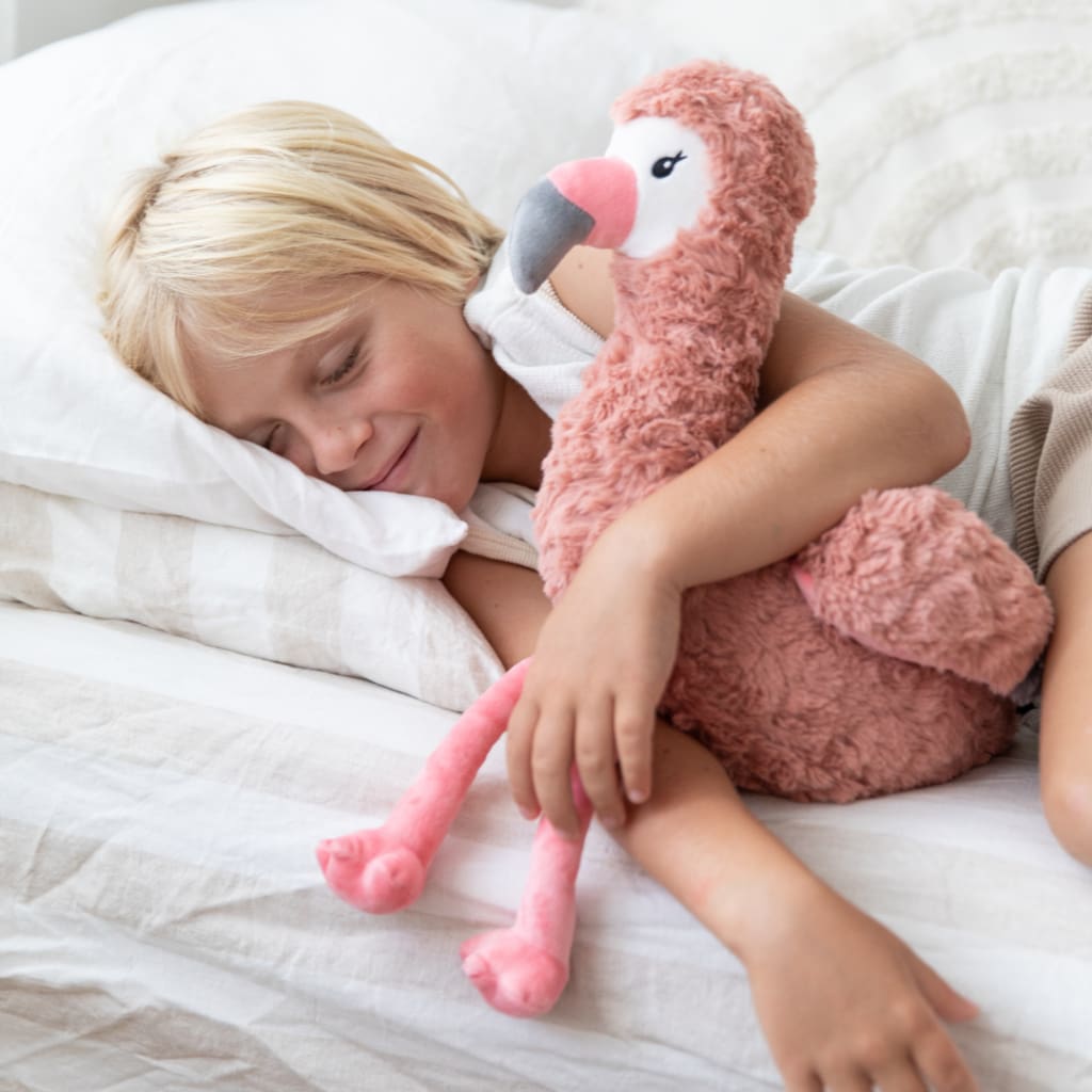 Francesca The Flamingo Weighted Toy - Soft Toys