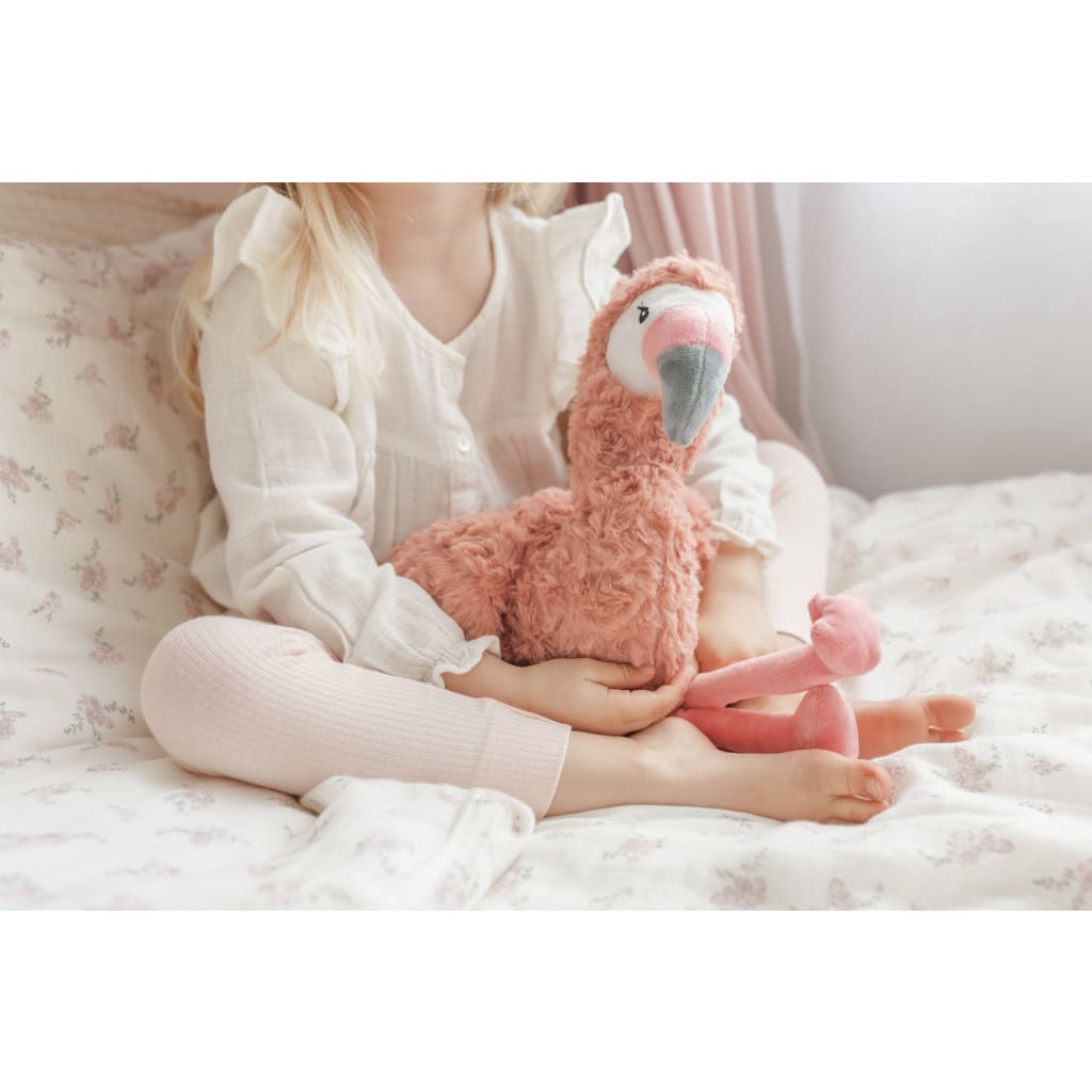 Francesca The Flamingo Weighted Toy - Soft Toys