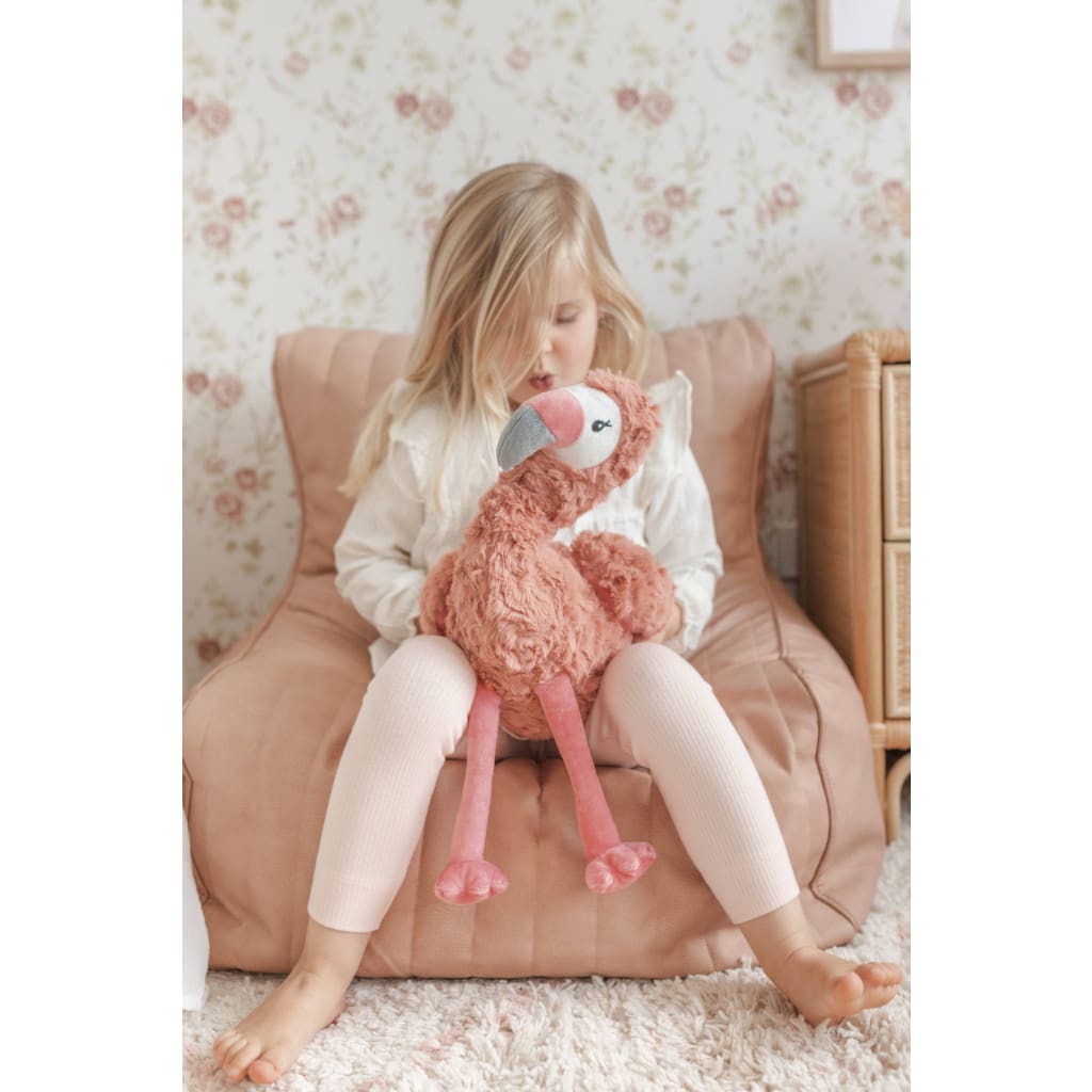 Francesca The Flamingo Weighted Toy - Soft Toys