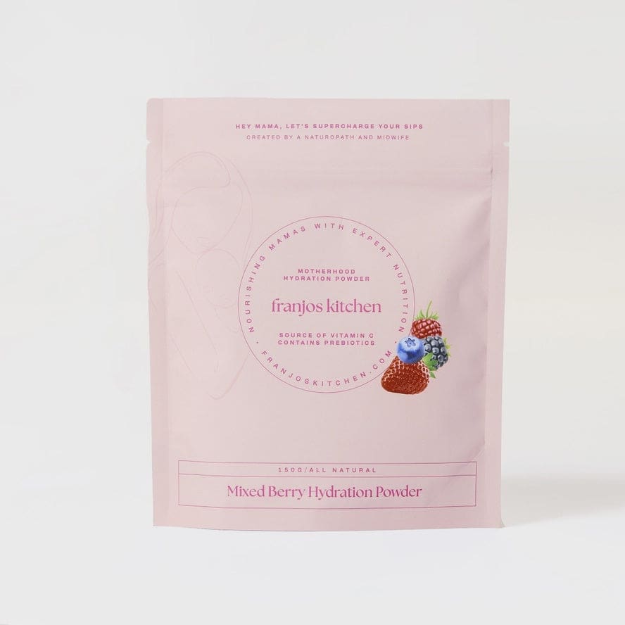 Franjos Motherhood Hydration Powder - Mixed Berry &amp; Coconut - For Mum