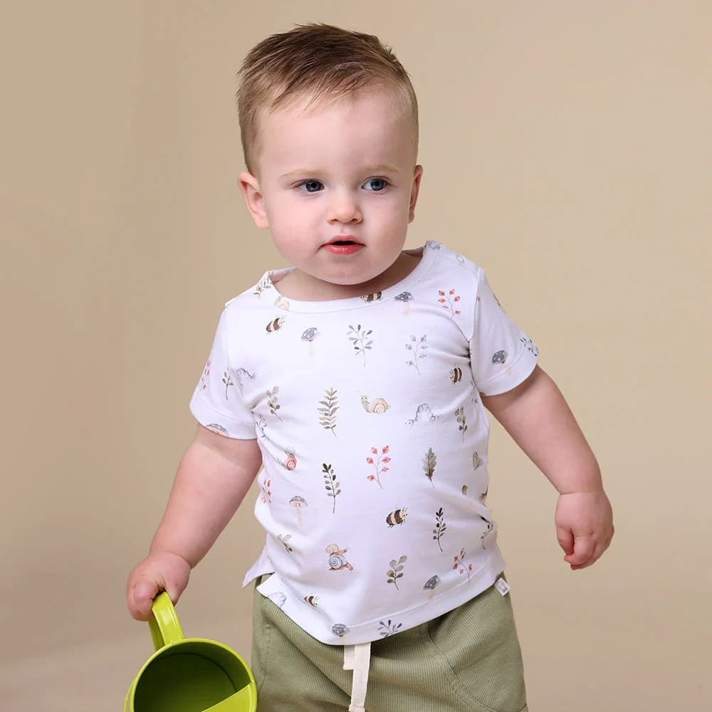 Garden Friends Organic T-Shirt - Baby Boy Clothing