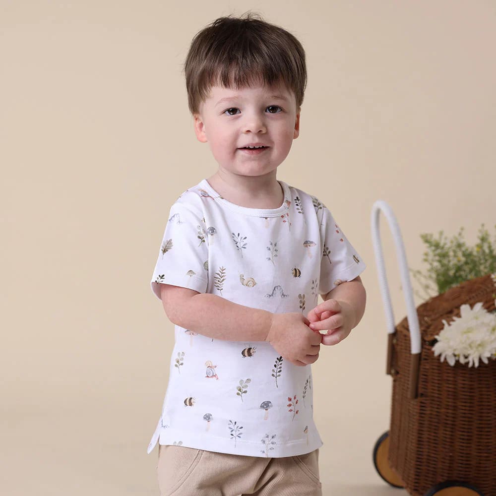 Garden Friends Organic T-Shirt - Baby Boy Clothing