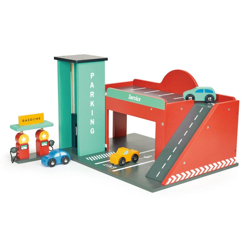 Gas Station Garage - Wooden Toys