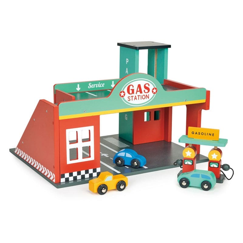 Gas Station Garage - Wooden Toys