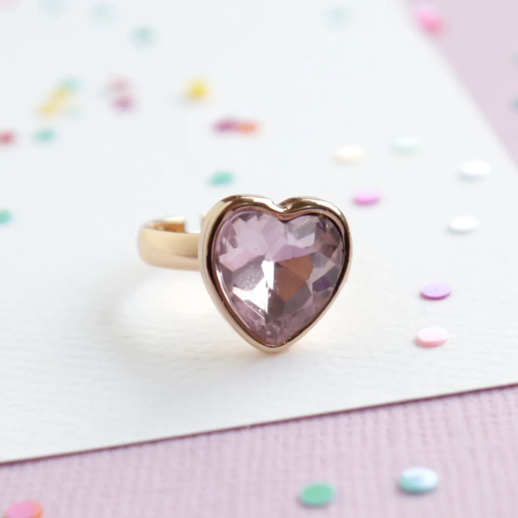 Gem Heart Ring - Jewellery