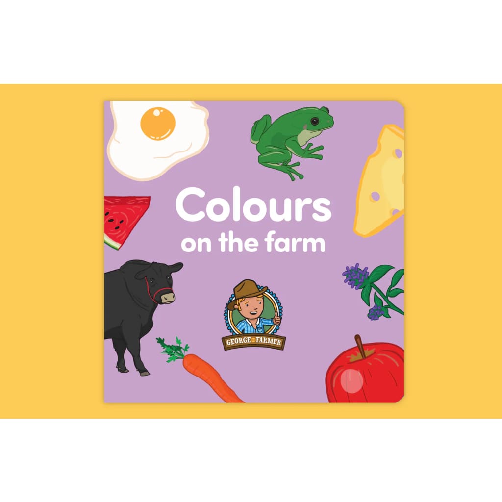 George the Farmer Colours on the Farm Board Book - All Books