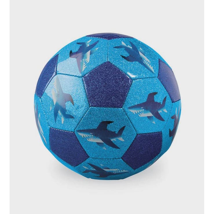 Glitter Soccer Ball - Shark City (Size 3) - Toys