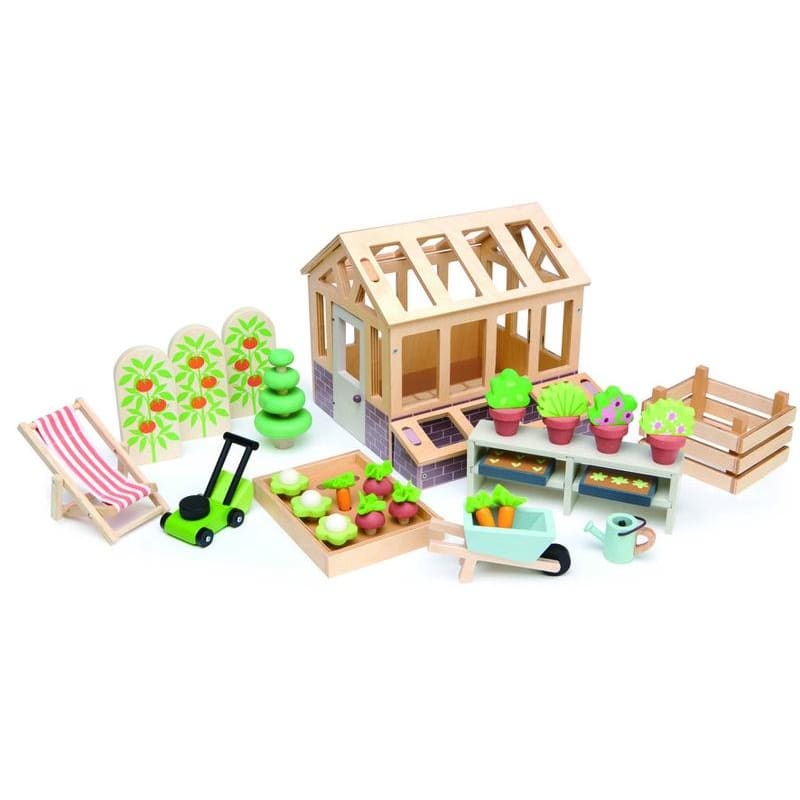 Greenhouse with Garden Set - Toys