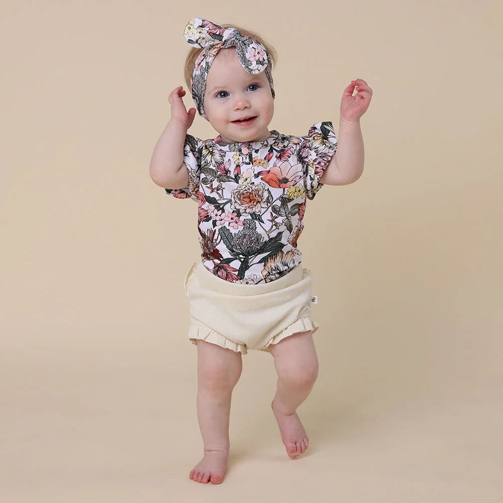 Halo Organic Bloomers - Baby Girl Clothing