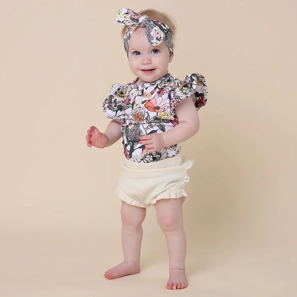 Halo Organic Bloomers - Baby Girl Clothing