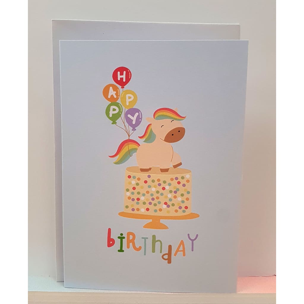 Happy Birthday - Horse - Greeting Cards