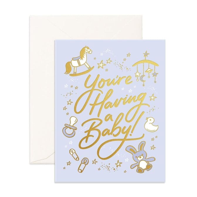 Having a Baby Greeting Card - Gifts