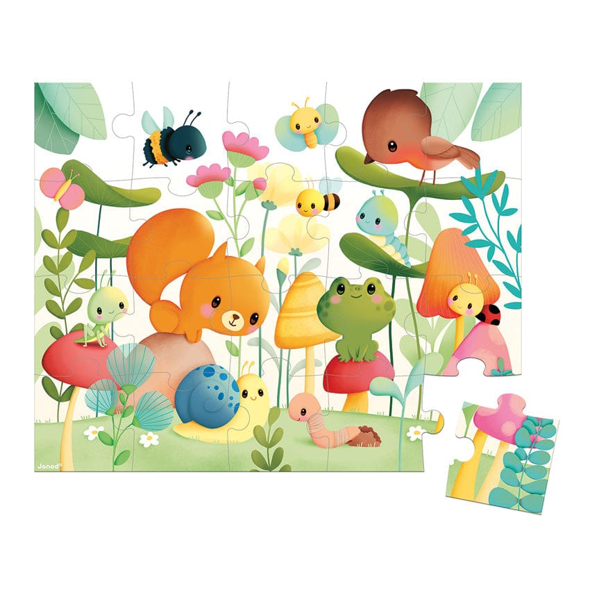 Janod Garden Friends Puzzle - Puzzles