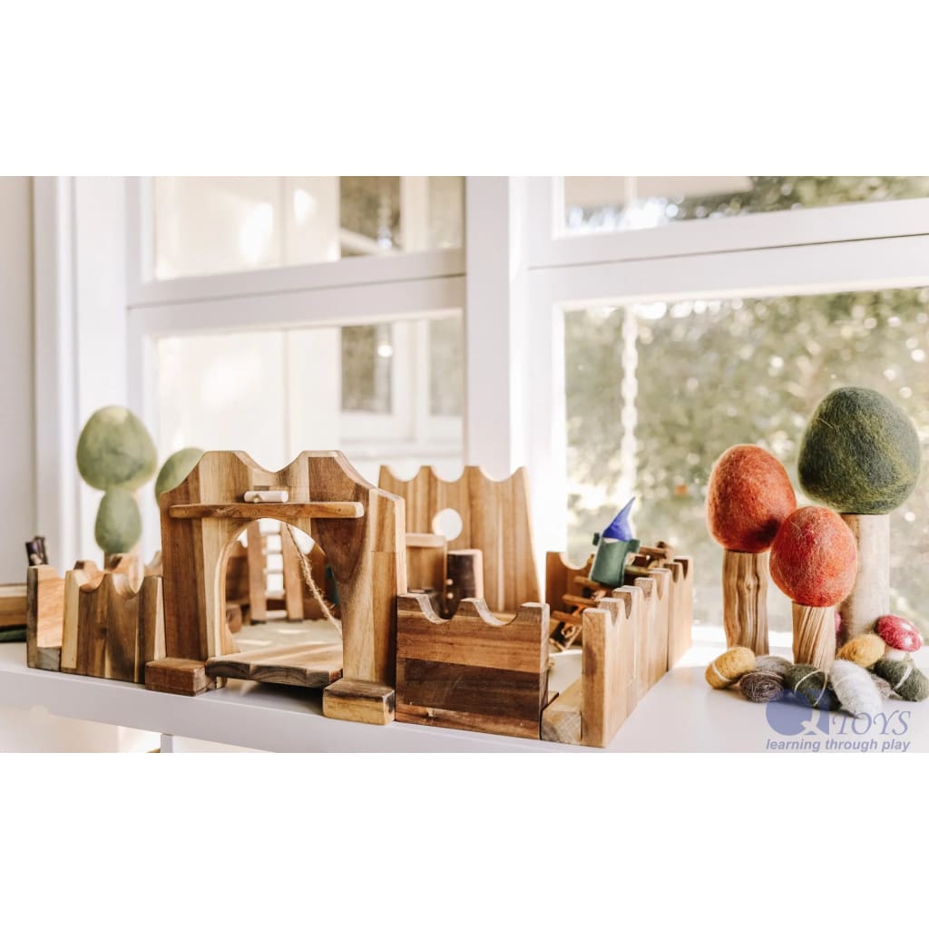 Jumbo Castle Building Set - Wooden Toys