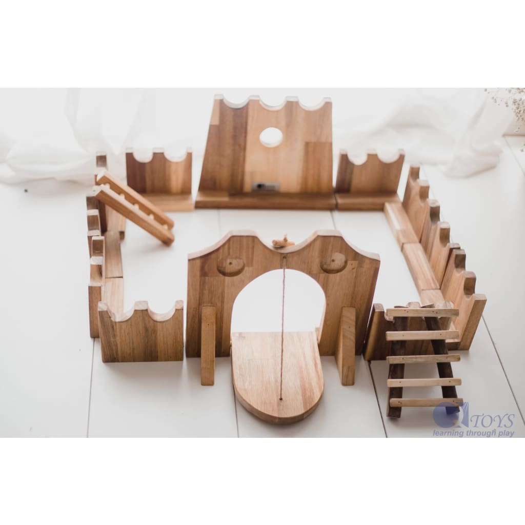 Jumbo Castle Building Set - Wooden Toys