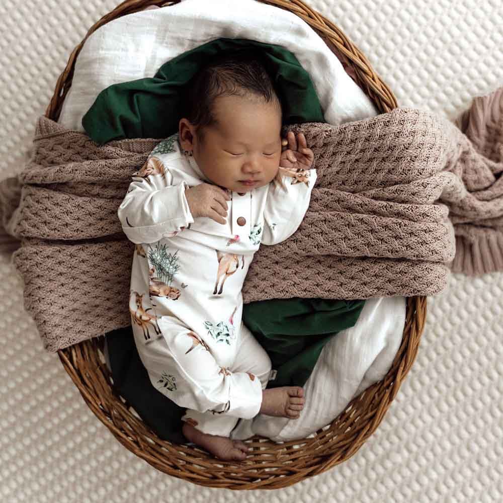 Kanga Organic Growsuit - Boys Baby Clothing