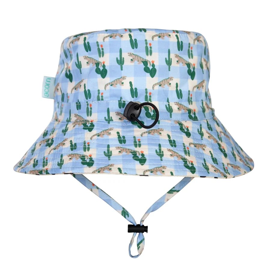 Kimono Dragon Wide Brim Bucket Hat - Hats