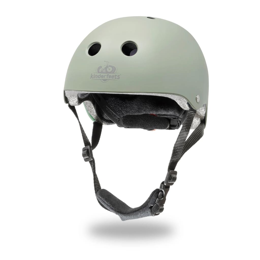 Kinderfeet Toddler Bike Helmet - Matte Silver Sage - 46cm-52cm - General