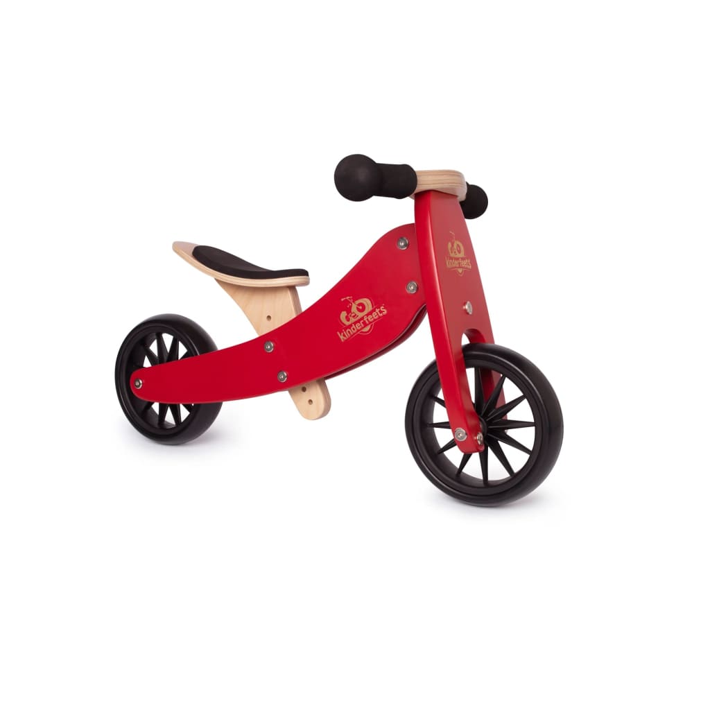 Kinderfeets - Tiny Tot 2 in 1 Trike - Cherry Red - General