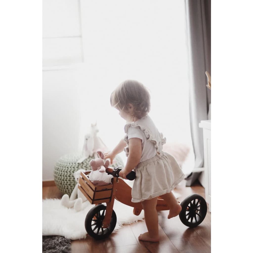 Kinderfeets - Tiny Tot 2 in 1 Trike - Natural Bamboo - Trikes