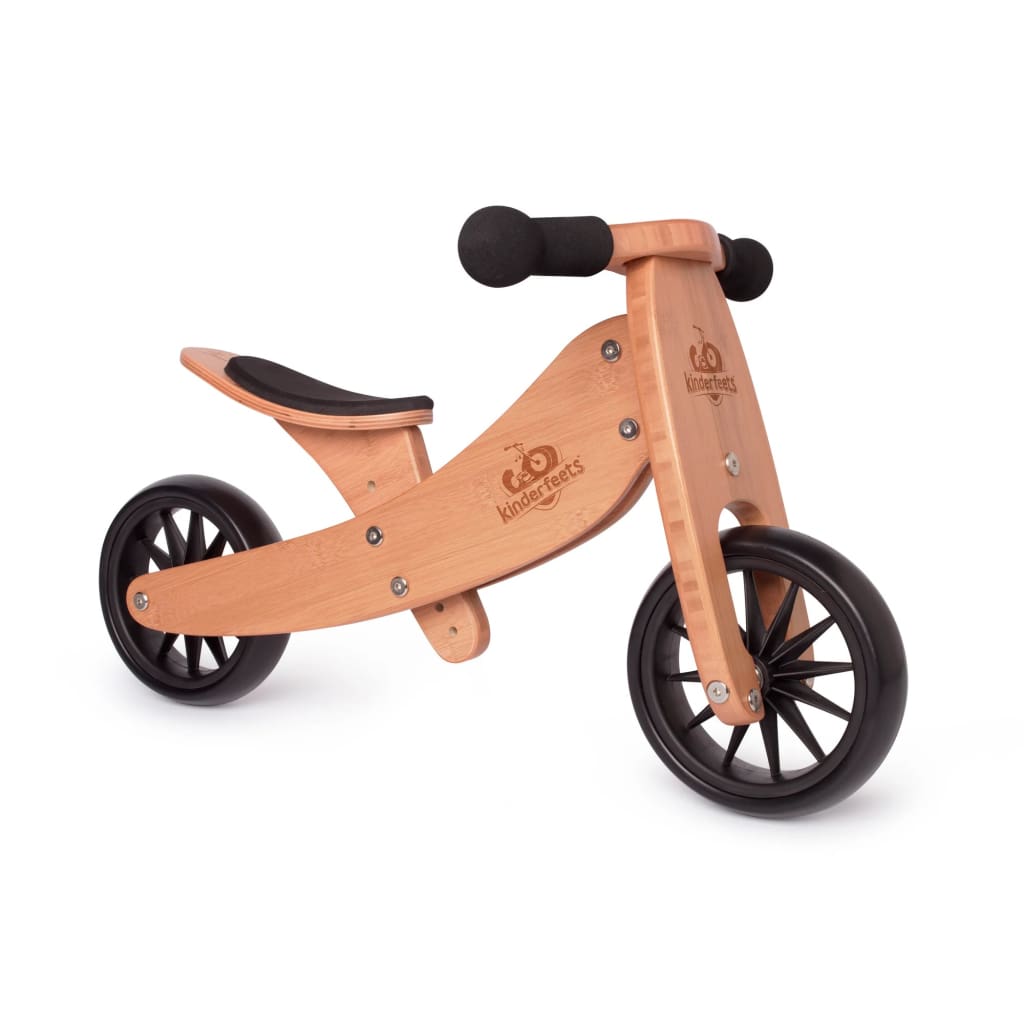 Kinderfeets - Tiny Tot 2 in 1 Trike - Natural Bamboo - Trikes