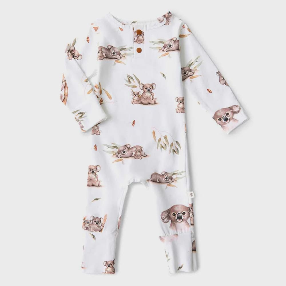 Koala Organic Growsuit - Boys Baby Clothing