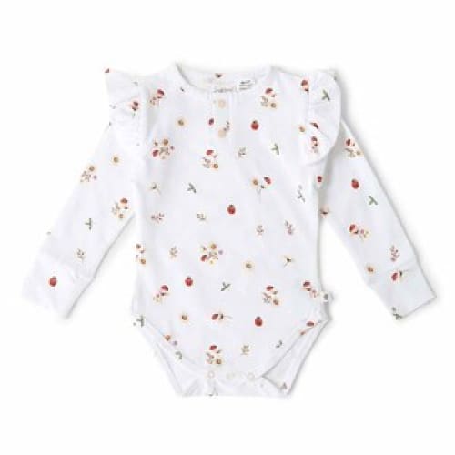 Ladybug Long Sleeve Bodysuit - Baby