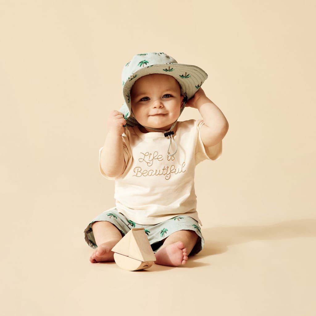 Life Is Beautiful Organic Tee - Baby Boy Clothing