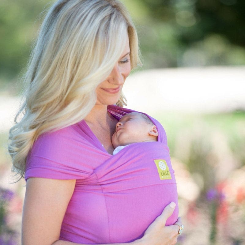 Lillebaby Tie-the-Knot-Wrap - Purple Fuchsia - Baby Carriers