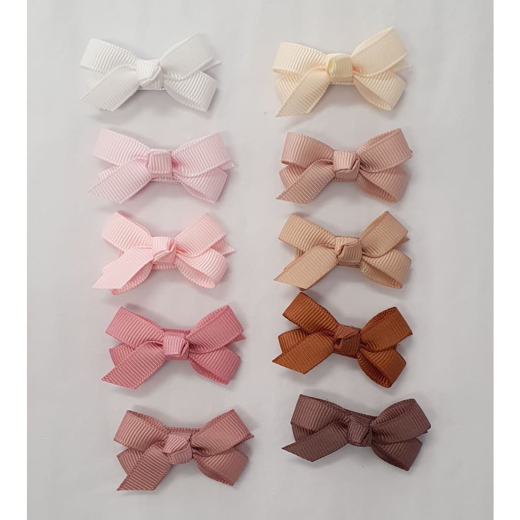 Little Hanna Bow Clips - 1pc Assorted - Hair Accessories