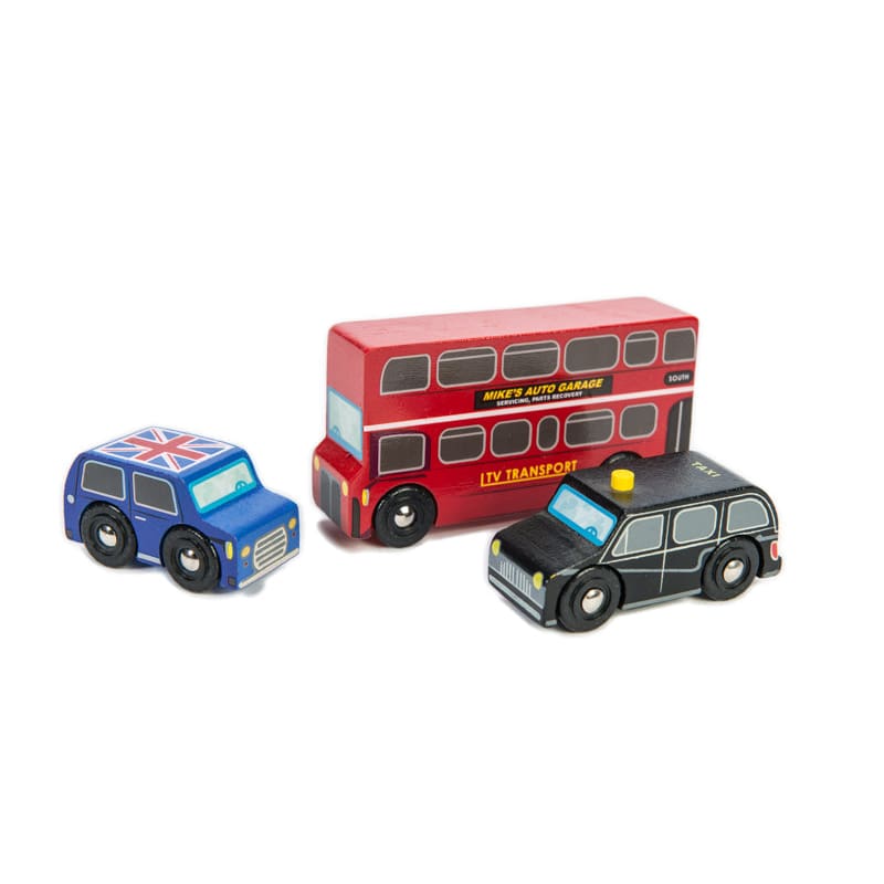 Little London Vehicle Set - Wooden Toys