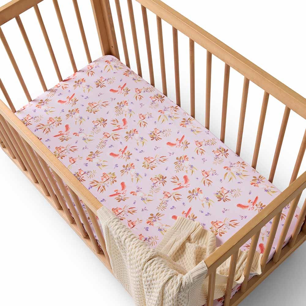 Major Mitchell Organic Fitted Cot Sheet - Bassinet & Cot Sheets