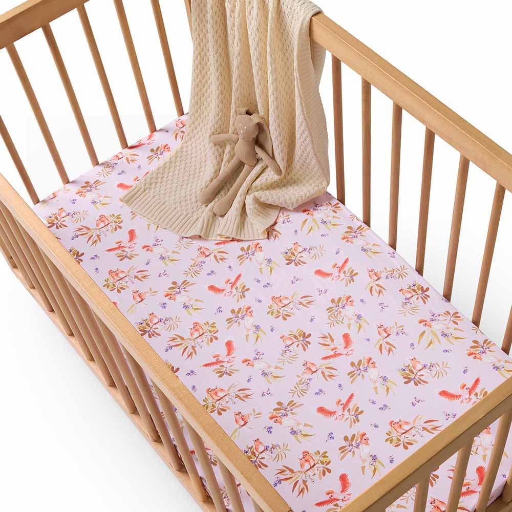 Major Mitchell Organic Fitted Cot Sheet - Bassinet &amp; Cot Sheets