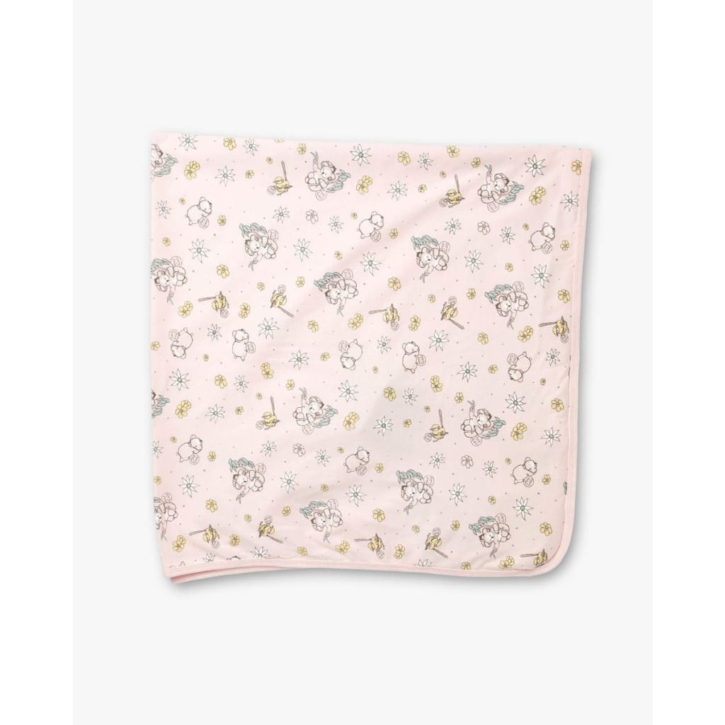 May Gibbs Billy Blanket - Whisper - Muslins & Swaddle Wraps
