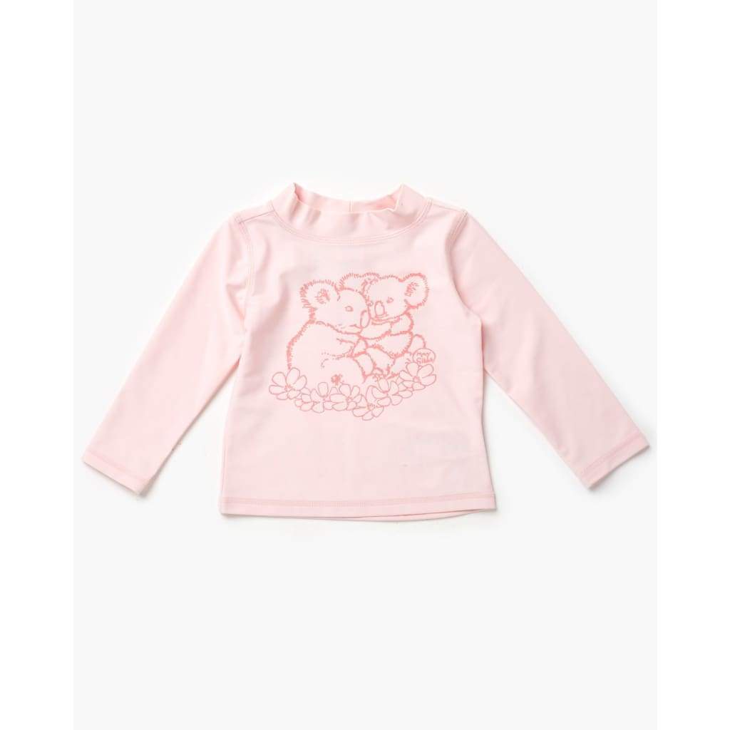 May Gibbs Cisco Long Sleeve - Koala Pink - Everyday&gt;Swimming&gt;Togs