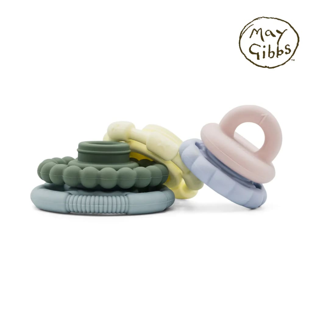 May Gibbs Stacker and Teether Toy - Sorting &amp; Stacking